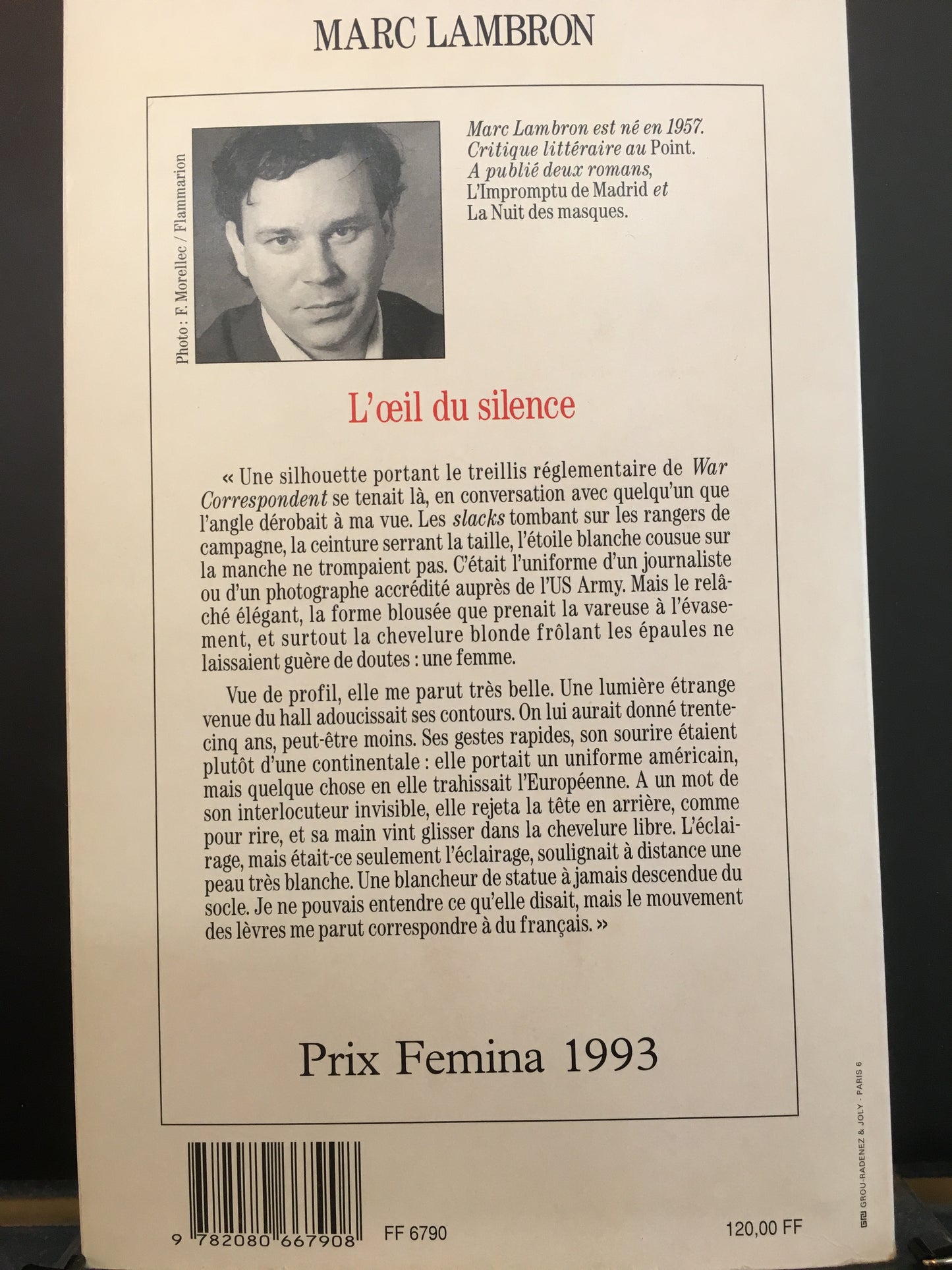 L'OEIL DU SILENCE