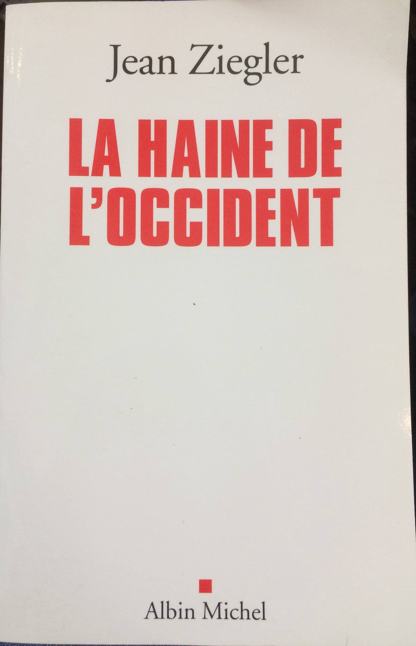 LA HAINE DE L'ACCIDENT